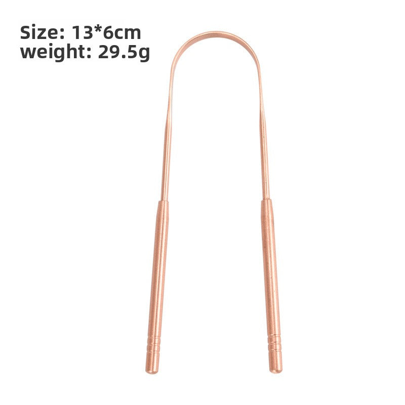 Pure Copper Tongue Scraper
