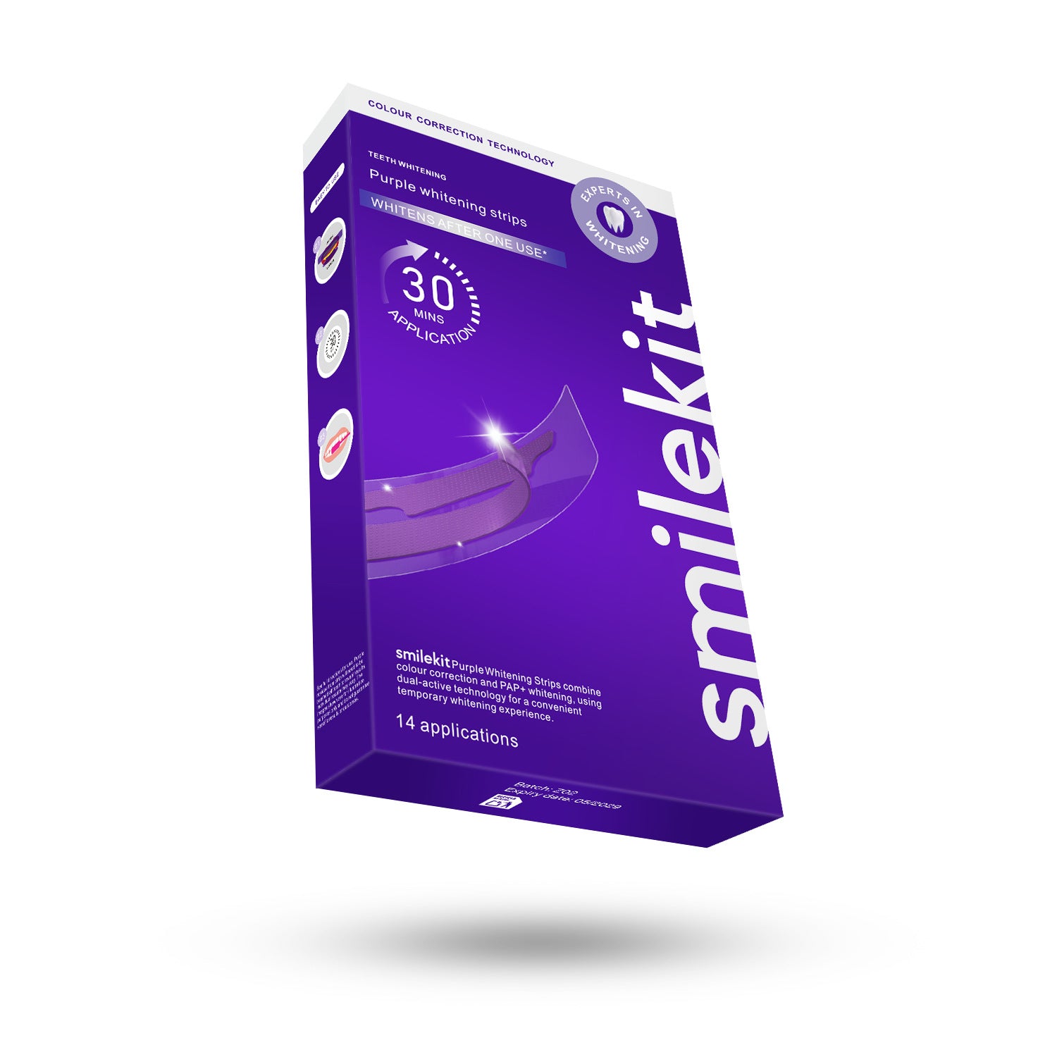 V34 Purple Whitening Strips