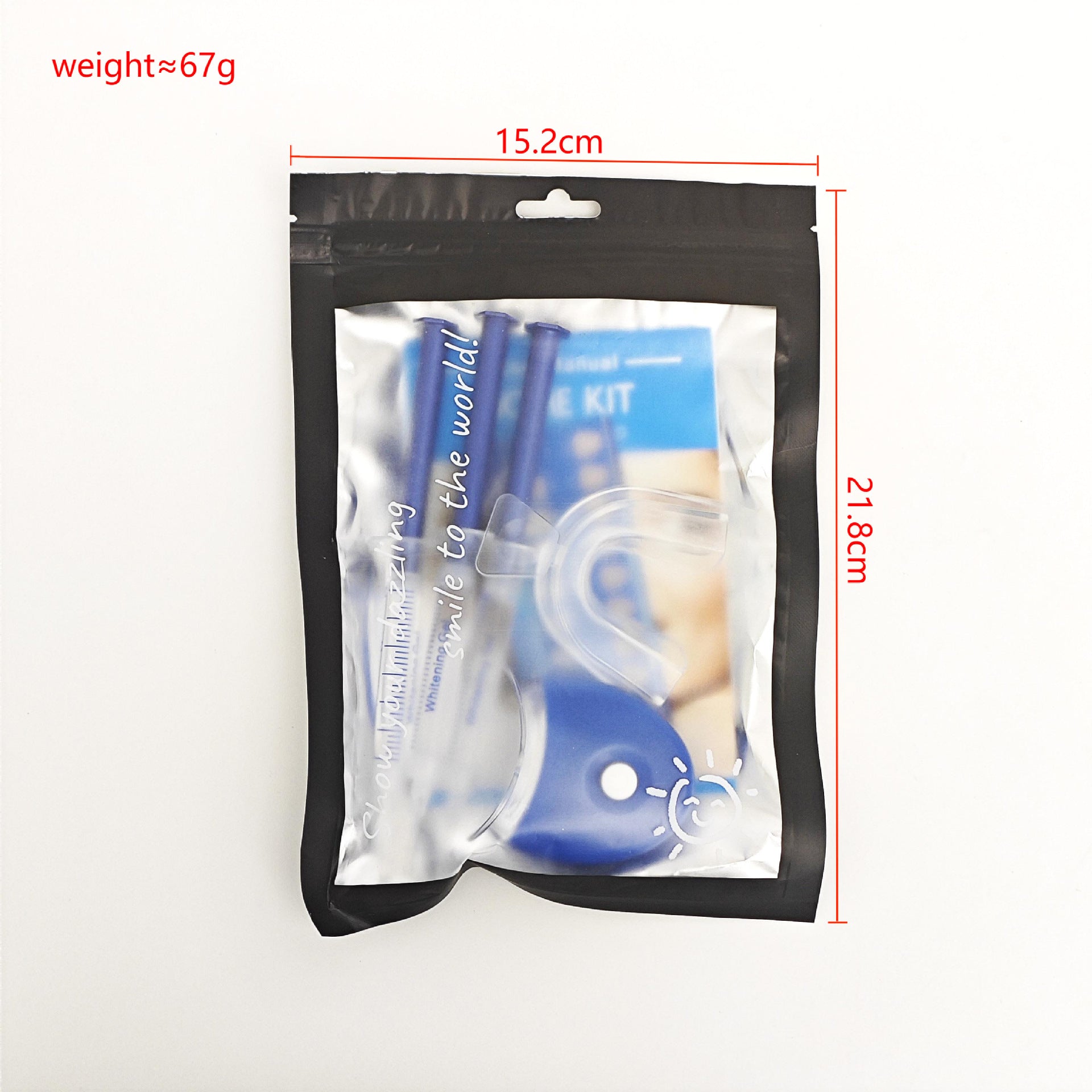 Professional Teeth Whitening Kit with LED Light