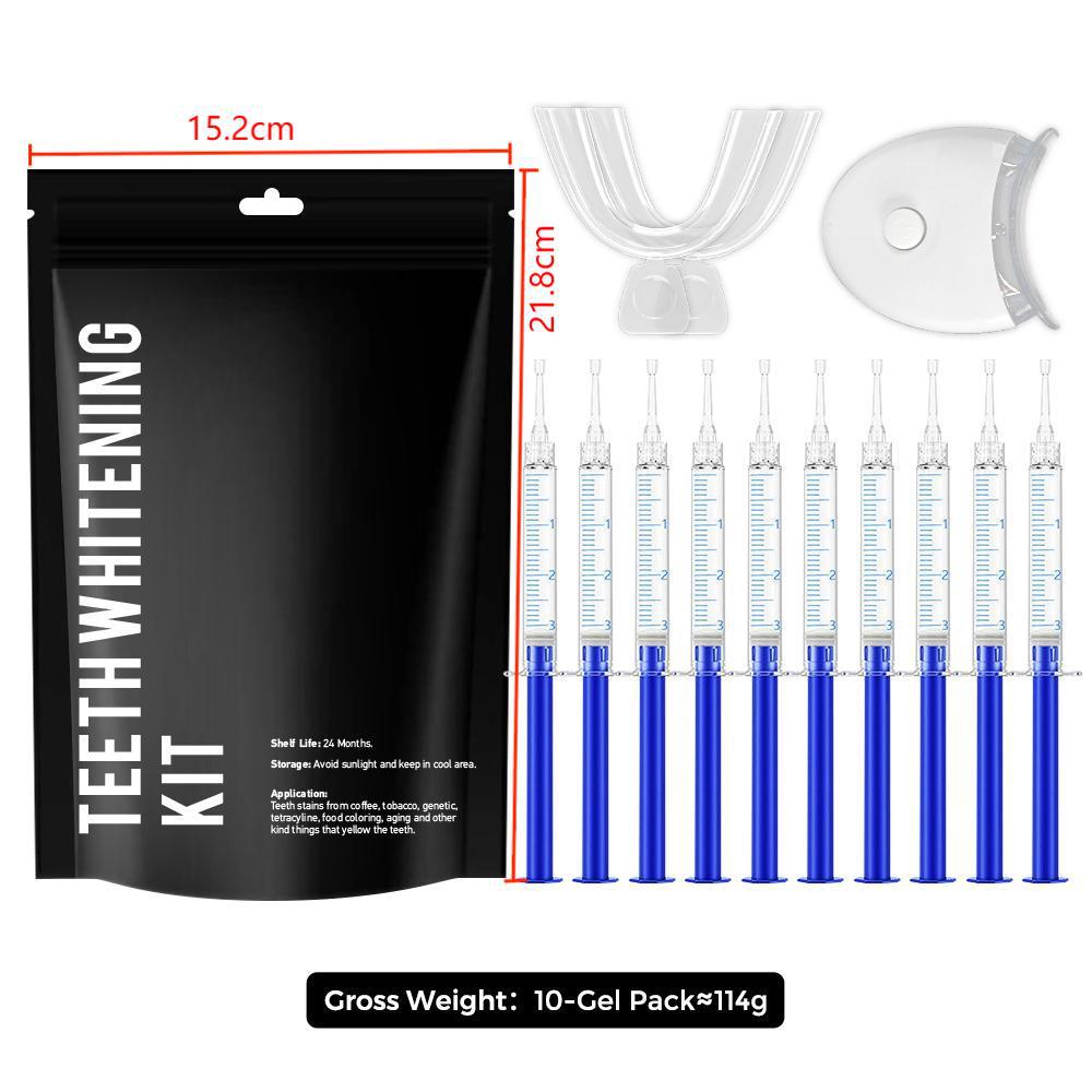 Professional Teeth Whitening Kit with LED Light