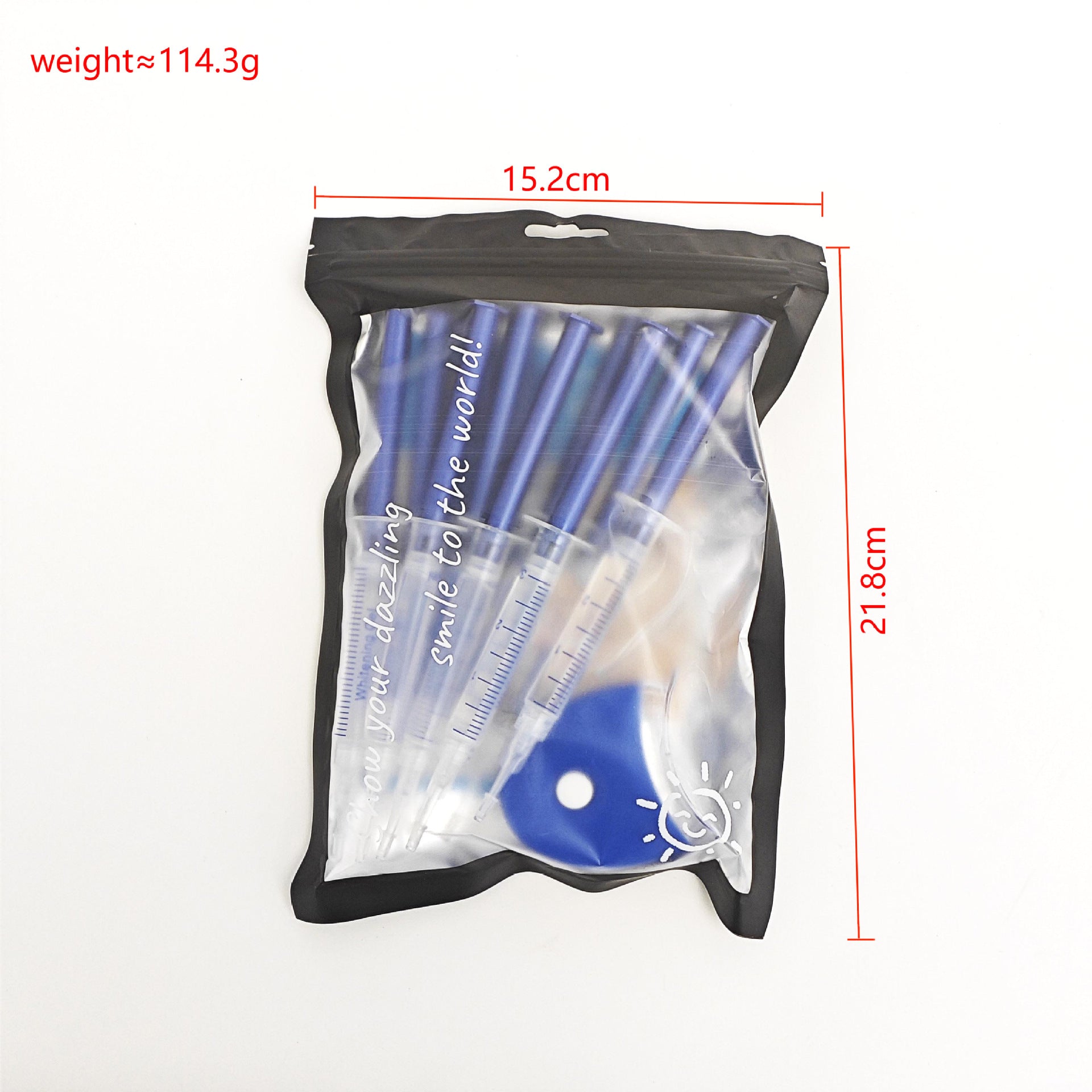 Professional Teeth Whitening Kit with LED Light