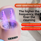 UV + Ultrasonic Dental Appliance Cleaner