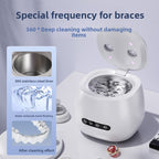 UV + Ultrasonic Dental Appliance Cleaner