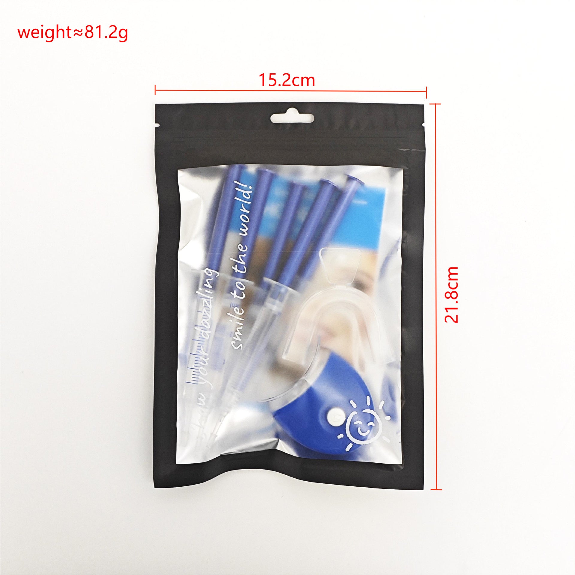 Professional Teeth Whitening Kit with LED Light