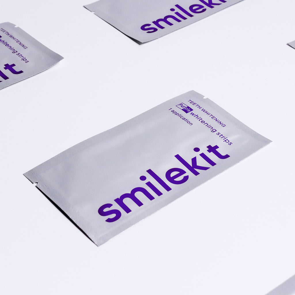 V34 Purple Whitening Strips