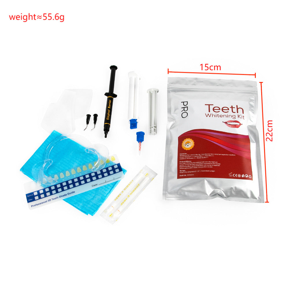 Professional Teeth Whitening Kit with LED Light