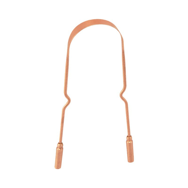 Pure Copper Tongue Scraper