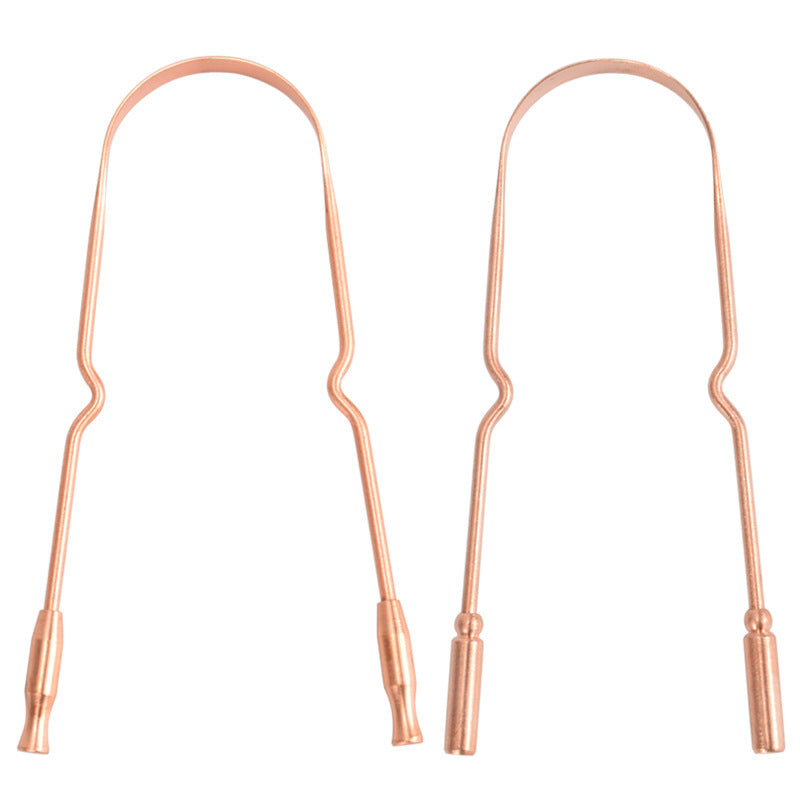 Pure Copper Tongue Scraper