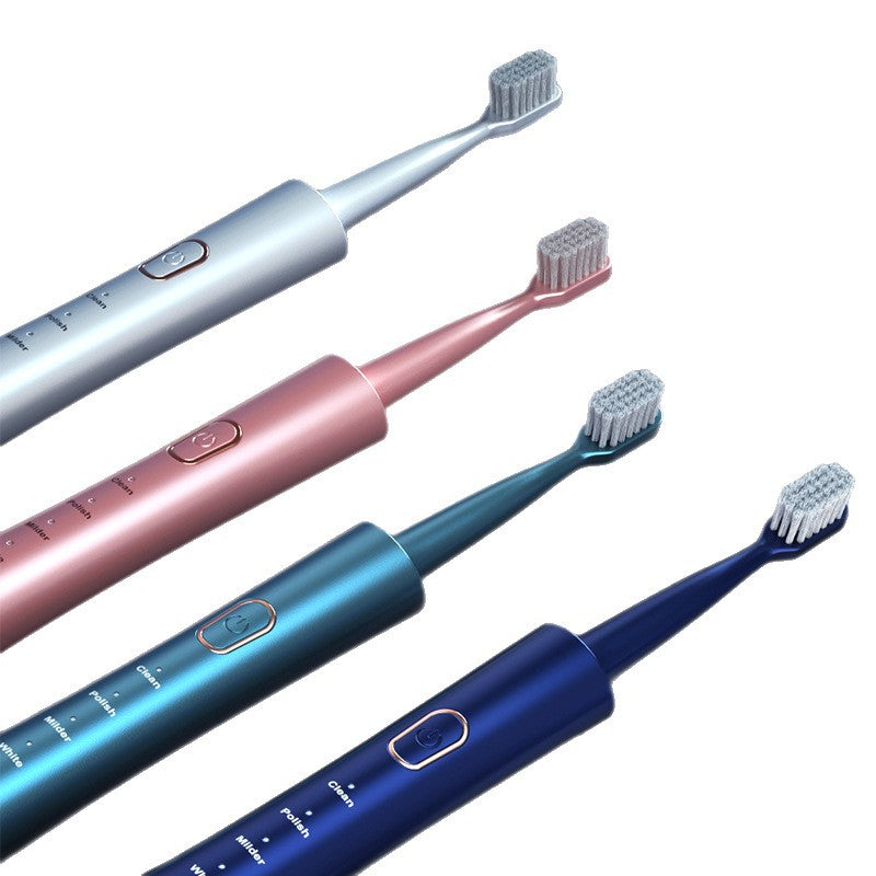 Sonic Rechargeable Electric Toothbrush with Soft Bristles