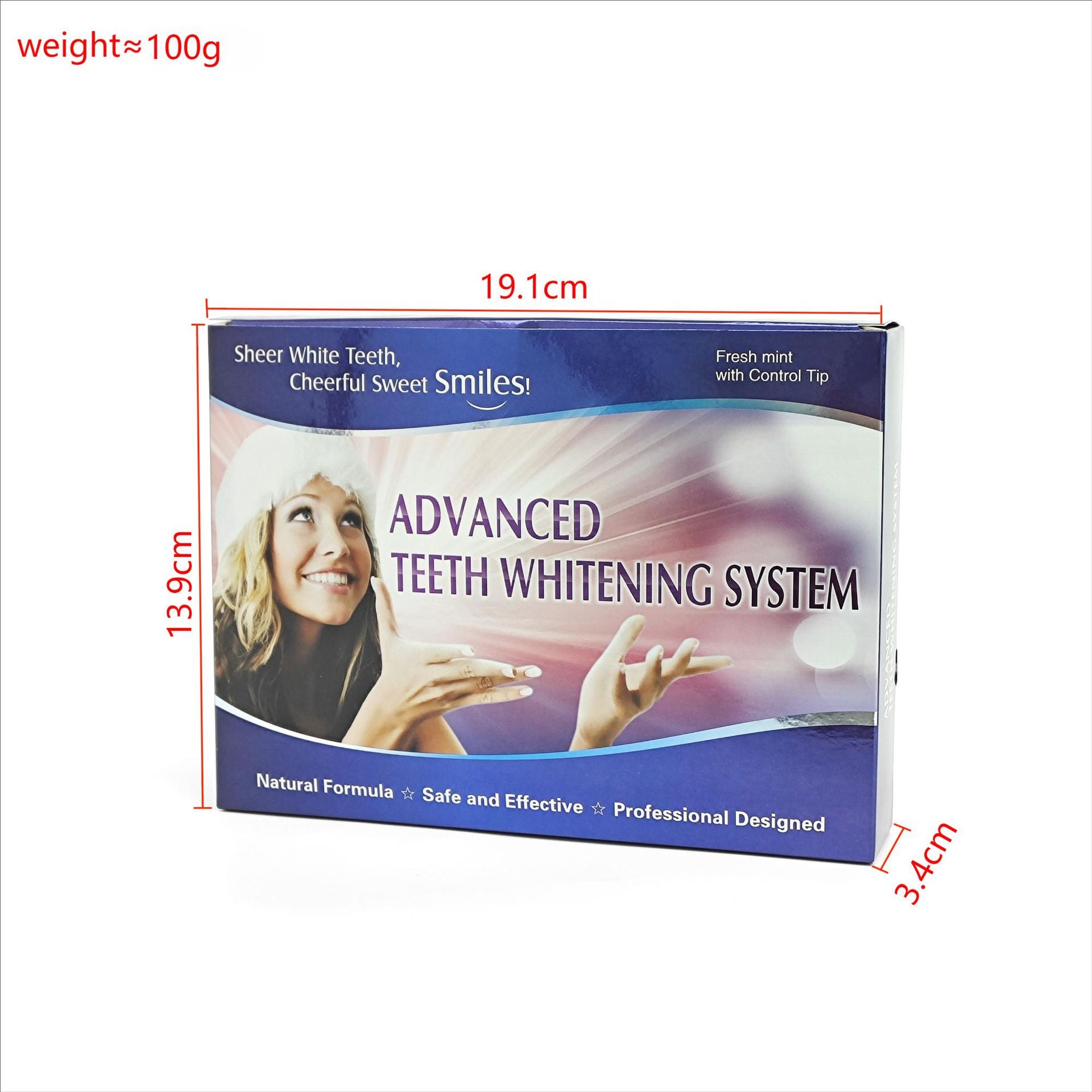 Professional Teeth Whitening Kit with LED Light