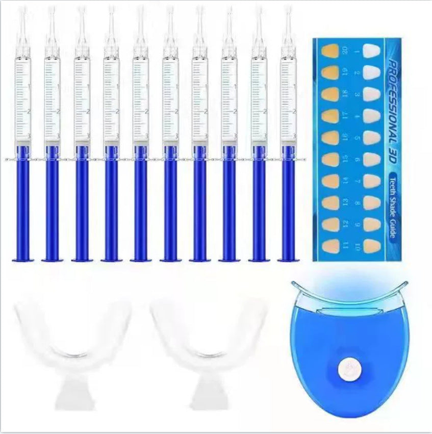 Professional Teeth Whitening Kit with LED Light