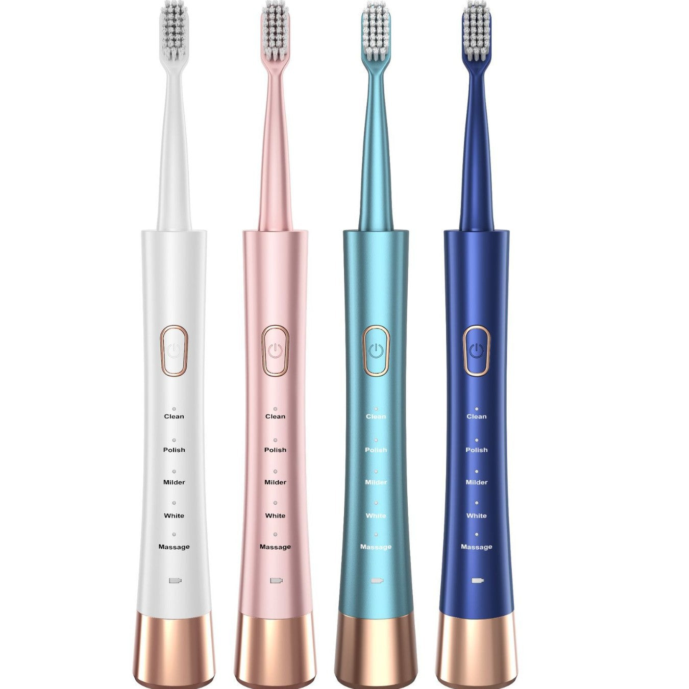 Sonic Rechargeable Electric Toothbrush with Soft Bristles